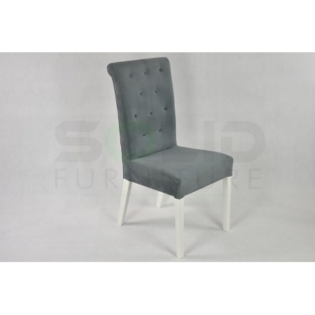 Krzesło tapicerowane chesterfield