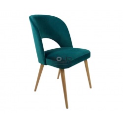 Krzesło z dziurą tapicerowane Helen nowoczesne 