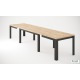 Stół XL rozkładany 8 nóg 120-420/80 cm 