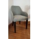 Krzesło tapicerowane z podłokietnikami Madi