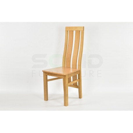 Krzesło K32, drewniane siedzisko