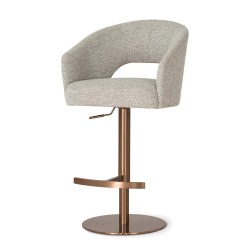 Regulowane krzesło barowe obrotowe Inga Supreme pump