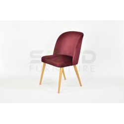 Krzesło tapicerowane Muszelka